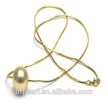 Golden Pearl Bead Chain Necklace Designs