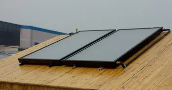 Pressurized Flat Plate Solar Thermal Panel for 100 Liters