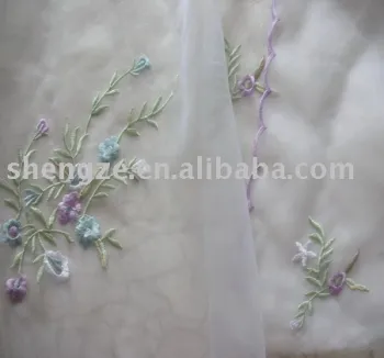 embroider organza