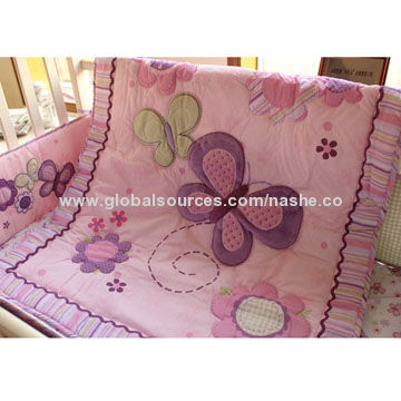 Courtepointe de broderie, confortable, agréable, bonne conception