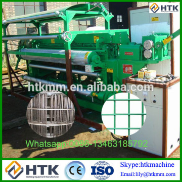 high speed galvanized Welded roll wire mesh making machine HTK factory
