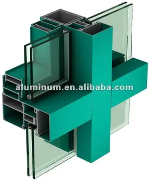 aluminium profile for curtain walls