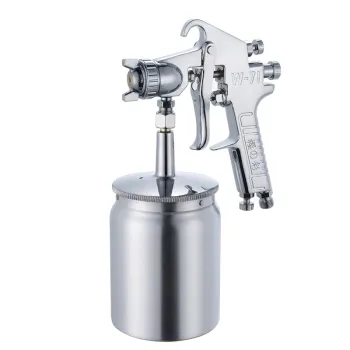 Professional Car Spray Lacquer and Paint Spraying Kit: Including W-71 HVLP Air Spray Gun, Wall Latex Paint Sprayer, and Pneumatic Spray Gun for Carpenter and Panel Beater Use