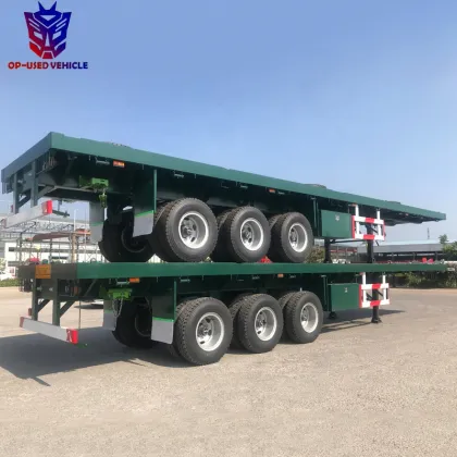Customized Heavy Duty Multi-Functional Utility Trailer - Flatbed Semi-Trailer