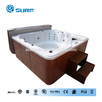 2016 hot sales 2 people spa hot tub spa family use Acrily balboa spa prices