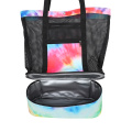 Mesh Waterproof Beach Bags Tote With Cooler