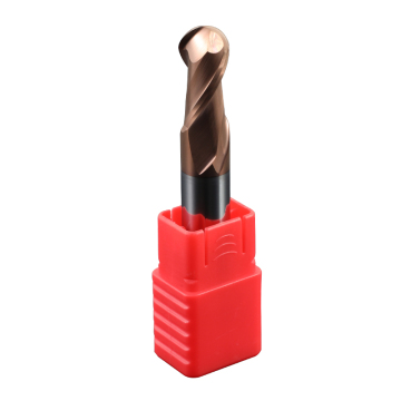 CNC Milling Cutter HRC58 Tungsten Steel Ball Nose End Mill