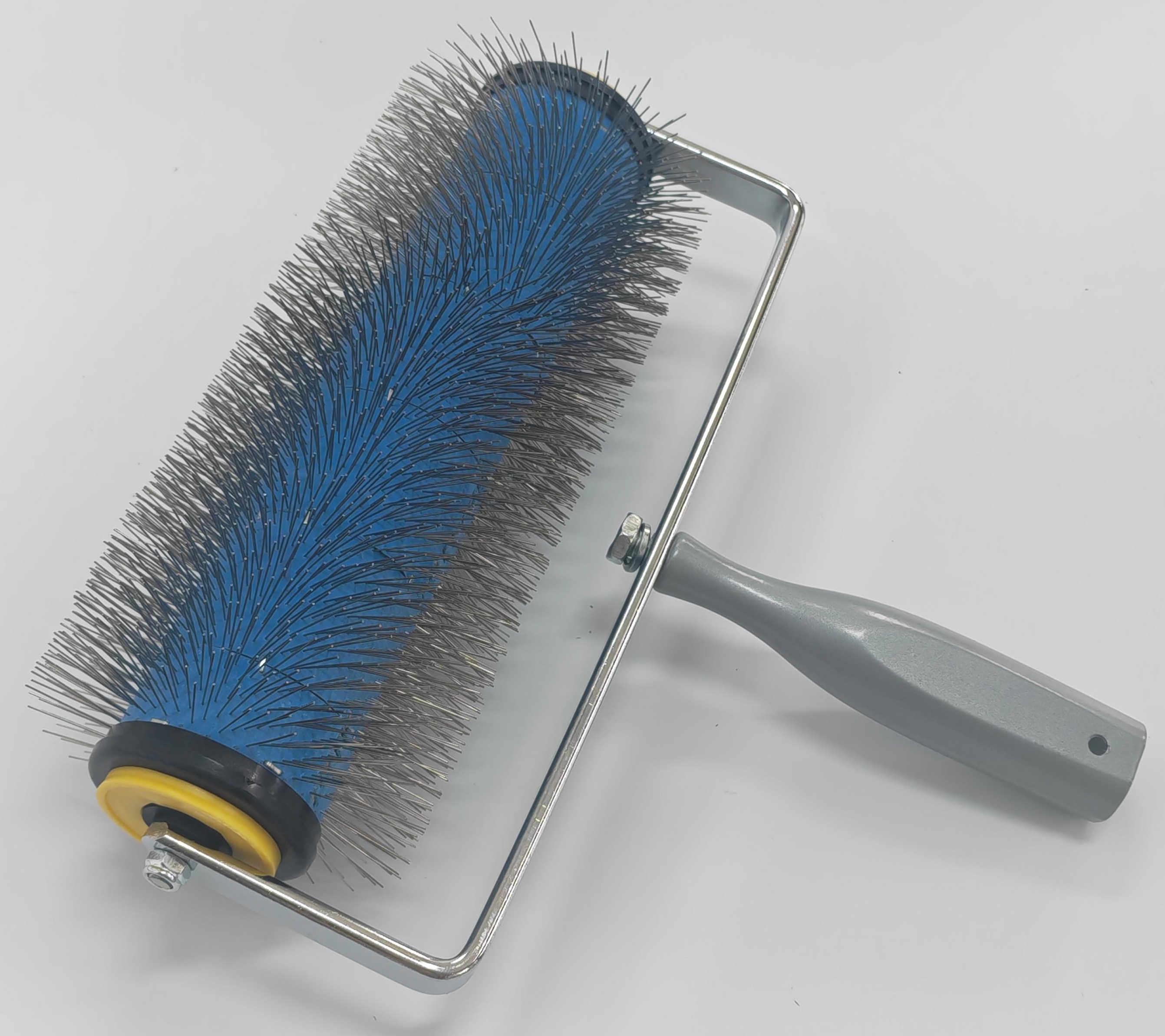 P6 250-26mm U-shaped stainless steel needle spiked roller