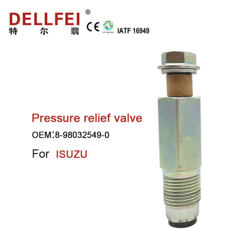 Valve de limiteur de pression de rail de carburant 8-98032549-0 pour Isuzu