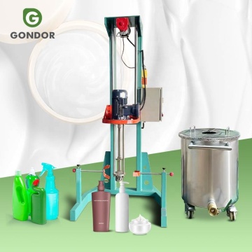 Mélangeur cosmétique d'émulsification portable avec homogénéisateur