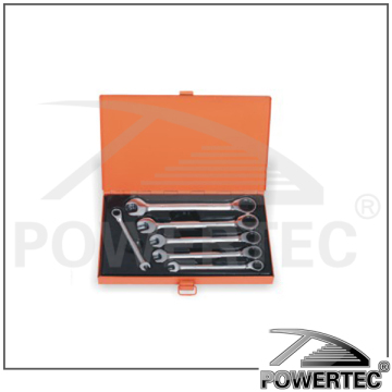 POWERTEC 6PCS Ratchet Wrench Double Head