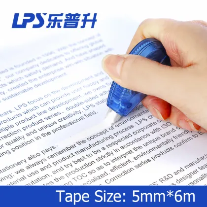 Color Correction Tape 6m - Student School Stationery Mini Correction Tape