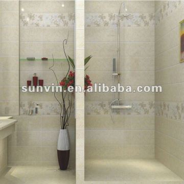 24x66cm inkjet interior bathroom and kitchen ceramic wall tiles from foshan china