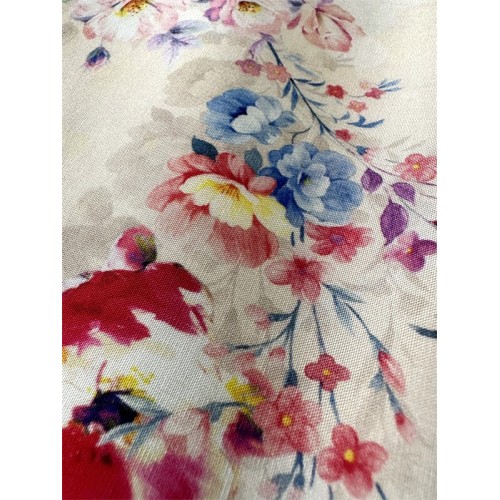 Breathable Textiles Printed Rayon Dress Fabrics