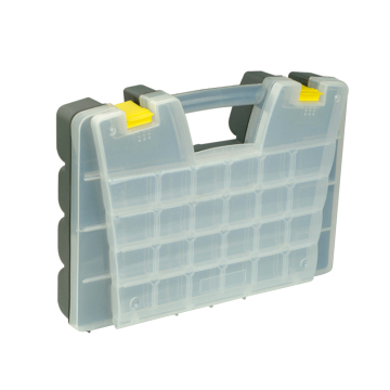 Suppliers of Plastic Handle Tool Boxes with 20 Divisible Compartments