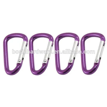 Fashion High Quality Metal D Carabiner Hook