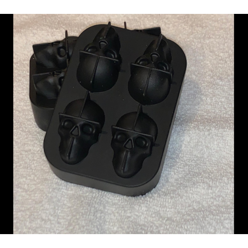 Muffa di ghiaccio in silicone cranio 3D personalizzato