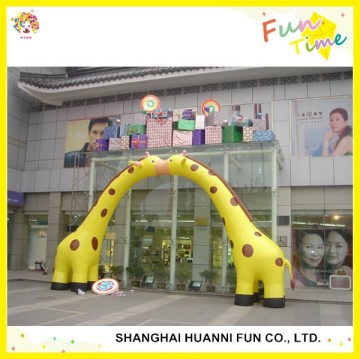 Commercial Portable gigrafee inflatable arch for race