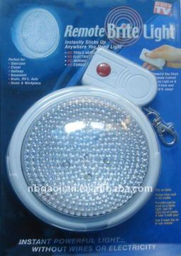 Battery operated 5 LEDs remote light GJ10022
