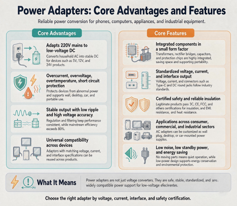 Advantages of adapters
