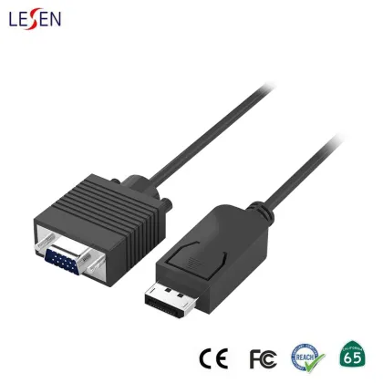Display Port Adapter to VGA Converter Projector