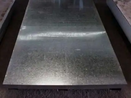 zinc alloy metallic coated galvan steel sheets plate