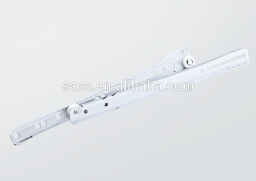 Epoxy coated self-close roller slide