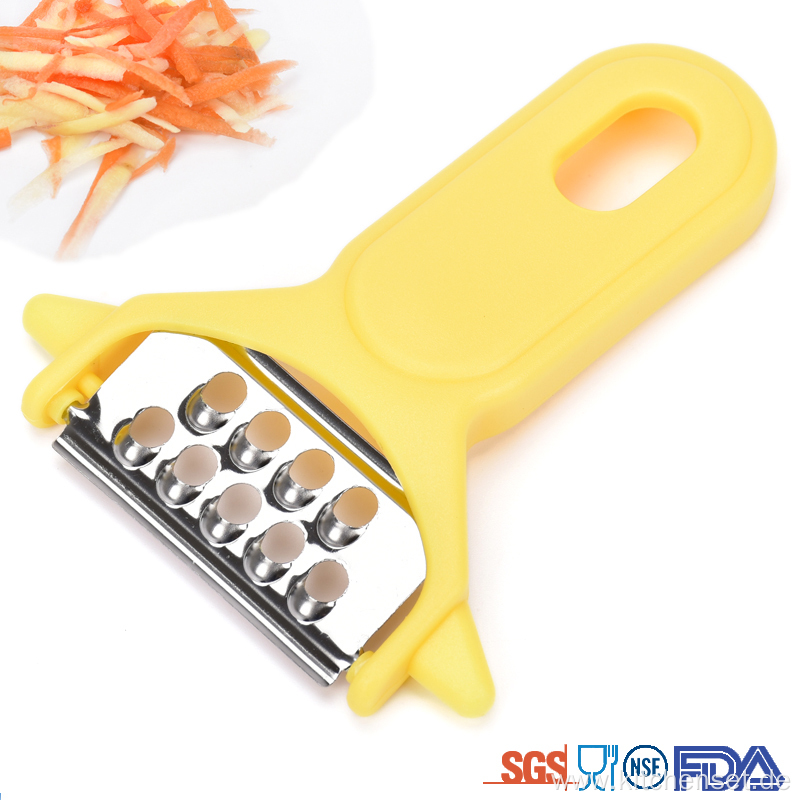 Kitchen Mini Plastic Multi Functional Potato Cassava Peeler