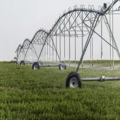 Irrigation coverage area increased, by the majority of farmers, recognized by the people of the sprinkler
