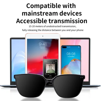 Hot New High Tech Bluetooth Glasses: Wireless Music Sunglasses