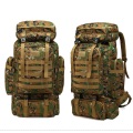 Mochila tática militar grande mochila de camuflagem ao ar livre