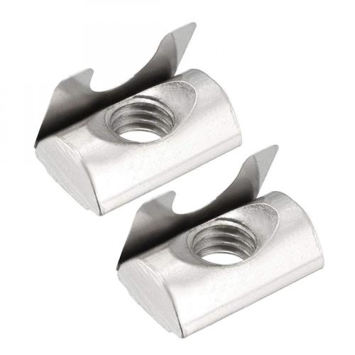 Stainless Nutserts T-shaped spring slot with spring plate nut Supplier