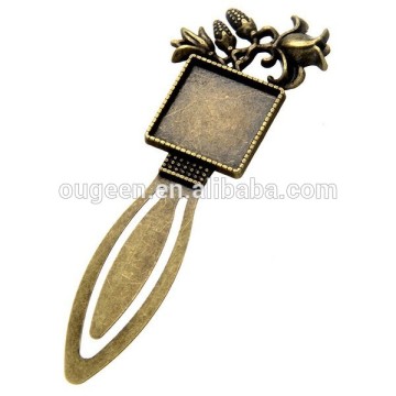 2015 metal bookmark vintage rose flower bookmark metal