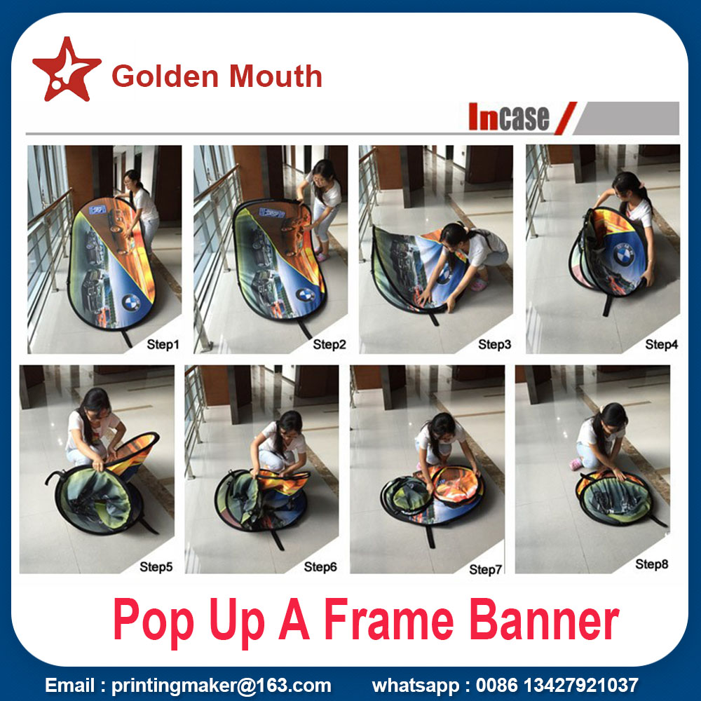 pop up a frame banner