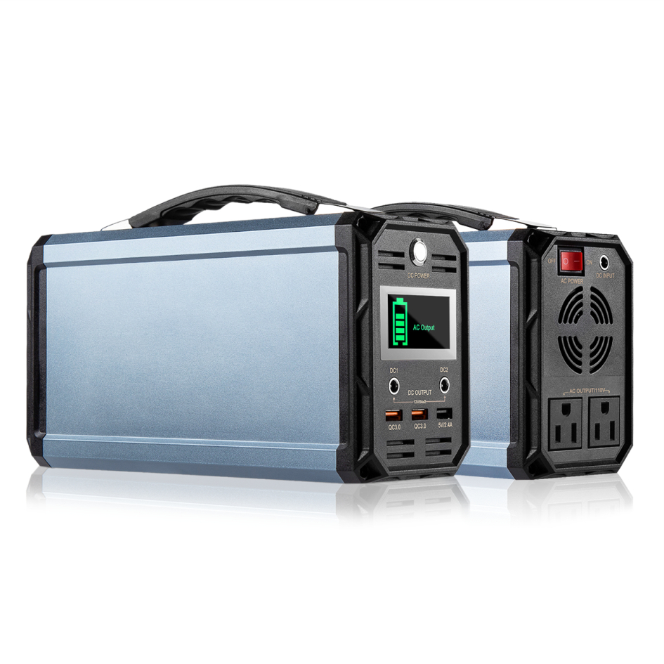 300w Watt Lifepo4 Lithium Ion Rechargeable Battery 220v Mini Solar Generator Laptop Portable Power Station6