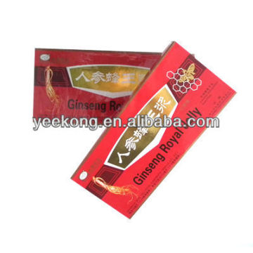Red Panax Ginseng royal jelly increases mental capacity, counters fatigue