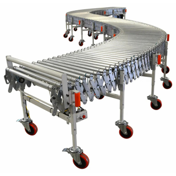 Electric Expandable Flexible Roller Conveyor