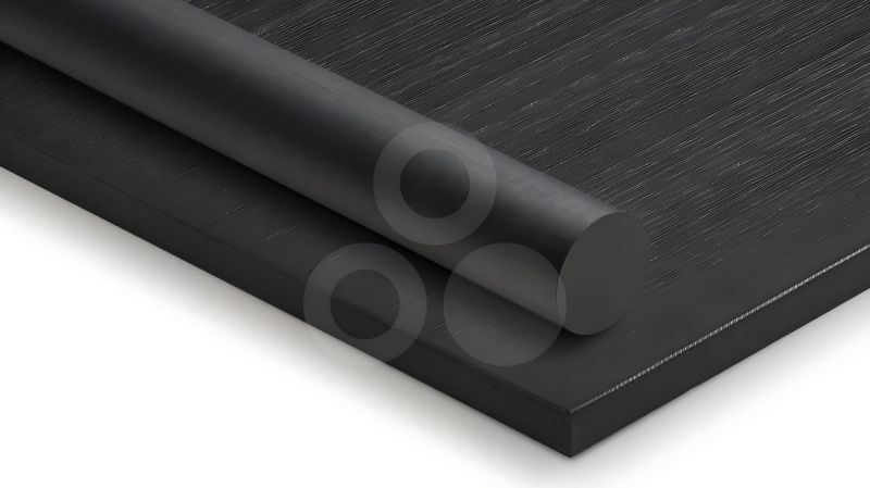 TECASINT®1021 black polyimide with 15 % graphite