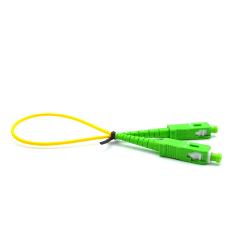 single mode fiber patch cord SC APC duplex fiber optic patch cord cable Factory