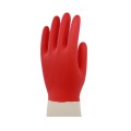 Cocina bicolor Manga larga Guantes de látex para látex Cleaning para lavavajillas Guantes de cocina de lavavajillas