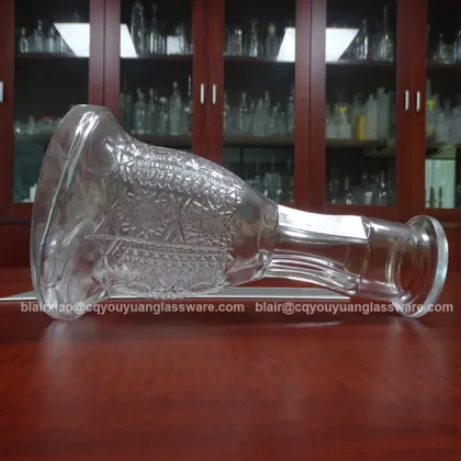 750ML Machine-Blown Snuff Bottle Hookah Glass Design