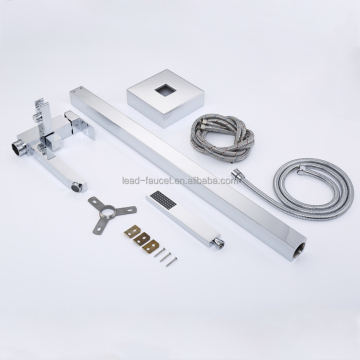 Modern High-Popularity Brass Bathroom Shower Faucets for Hot and Cold Water