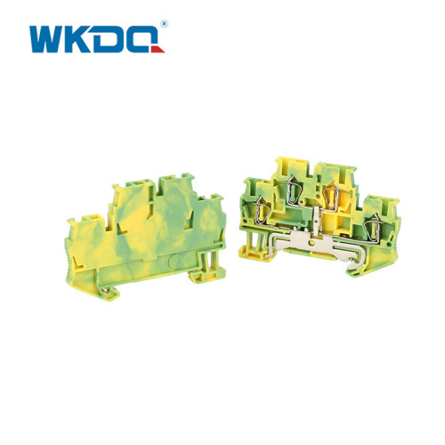 Double Layer Grounding Terminal Blocks