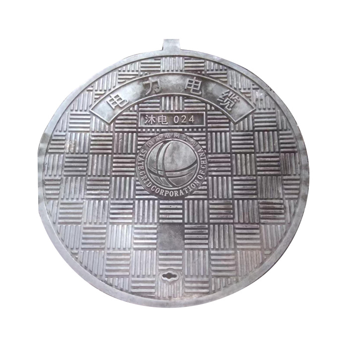 C250 custom ductile iron manhole cover