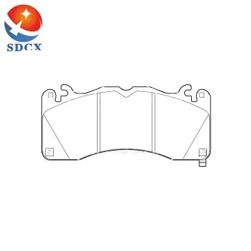 SDCX D1792-9021 / FR3Z-2001-C / FR3Z-2001-H Brake Pads for Ford Mustang 50th Anniversary Edition 2015-2016