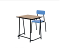 Examination student desk and chair