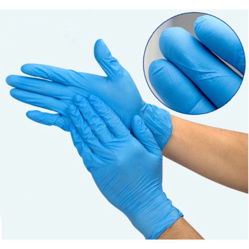Одноразовые антибактериальные нитриловые перчатки