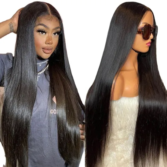 Rebecc Straight Wave Transparent Hd Full Lace Human Hair Wig Brazilian 360 Lace Frontal Wigs, 13x4 Human Hair Hd Lace Front Wigs