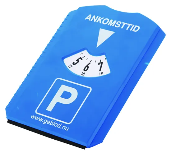 Promotional Plastic Car Parking Discs for Exterior Accessories