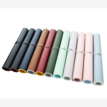Custom Size Waterproof Non-Slip PVC PU Leather Office Desk Mat for Gaming